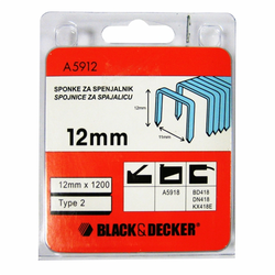 SPONKE BLACK&DECKER 12 mm/1200, A5912