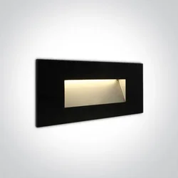 ZIDNA SVJETILJKA LED 5W/3000K/350lm/190x80mm/IP65/CRNA