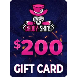 Daddy Skins Wallet Card 200 USD Key GLOBAL