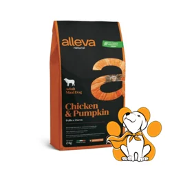 Alleva Natural Adult Maxi Chicken&Pumpkin 2kg, Hrana Za Pse, Piletina i Bundeva