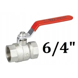 shumee Ročaj krogličnega ventila WW s 6/4-palčnim AQUER GLAND