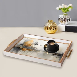 Aberto Design Poslužavnik TPB9811 50 x 29 x 3.5 cm, Šareni