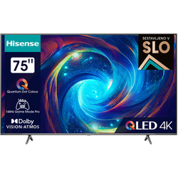 HISENSE - 75 inča 75E7KQ PRO QLED 4K UHD Smart TV