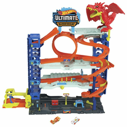 Hot Wheels City garaža z zmajem