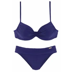 LASCANA Bikini vijolično modra