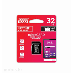 Spominska kartica GOODRAM micro SD, 32GB