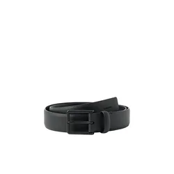 Calvin Klein Pas Pebble Grain črna
