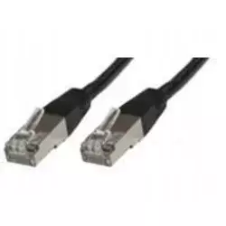 MicroConnect F/UTP CAT5e 10m črne barve PVC