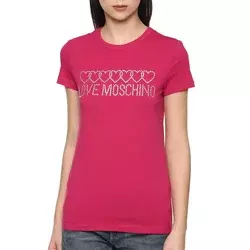 Love Moschino Ženska majica kratkih rukava W 4 F73 1Q E 1951-O49, Roze