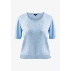 Mexx Ženska bluza MF006603261W, Kratki rukav, Svetloplava