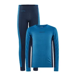 Craft CORE DRY BASELAYER SET J, otroško perilo, modra 1909713