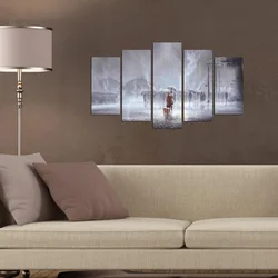 Wallity Set Slika 5PMX-099, 5 Delova