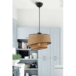 Opviq Luster Barette Hazeran, 32x32cm, Bež-crni