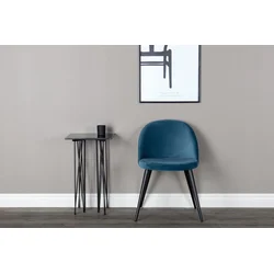 Venture Design Set 2 jedilnih stolov 55x77x50 cm modri