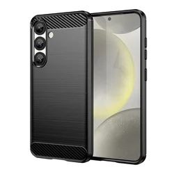 Futrola Carbon Shield TPU za Apple iPhone 16e/iPhone 17e - Crna KP40711