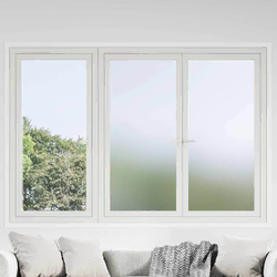 Samoljepljiva prozirna folija Frosted siva 90 x 500 cm PVC