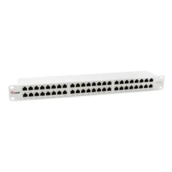 Equip Patch panel 1U, kovinski, siv, 48x RJ-45, 10GbE