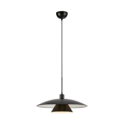 Markslöjd 108431 - Luster na sajli MILLINGE 1xE27/40W/230V crna
