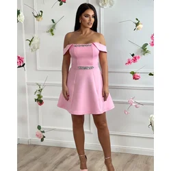 Squareonline Ženska haljina Pink Sparkle, Roze
