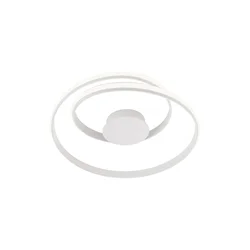 Redo 01-1791 - LED prigušiva plafonska lampa TORSION LED/30W/230V bela