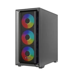 Kućište BIT FORCE Voltron ARGB-C4, ATX Mid-Tower, bez napajanja, crno