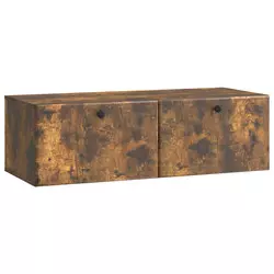 TV ormar za zid 98 x 41 x 30 cm Dimljeni hrast