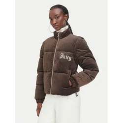 Juicy Couture Zimska jakna JCOGL226552 Temno rjava Regular Fit