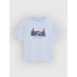 Roxy Eveoversize Washed Kids dekliška majica cerulean