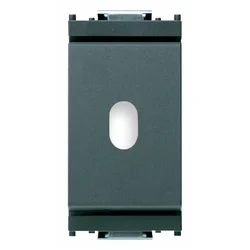 VIMAR IDEA POKLOPAC S OTVOROM ANTRACIT VI16541