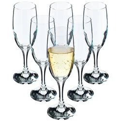 KADAX Komplet 6 kozarcev za šampanjec in prosecco 190 ml KADAX, (5000351681)