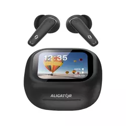 Aligator ATR10BK - Bežične slušalice sa funkcijom prevođenja, 2u1 Pods Translate 470 + 2x 40 mAh