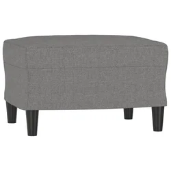 Vidaxl Stolček za noge temno siv 60x50x41 cm blago