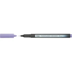 Liner, 0,4 mm, PENTEL Pointliner, sivkasta