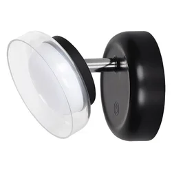 Rabalux Zidna lampa Javi, LED 2W, D10cm, Crna