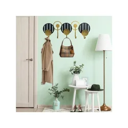 WALLXPERT Metalna zidna kuka multicolor Mihriban