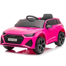 Premium Stil Dečiji auto na akumulator Audi RS6, Roze