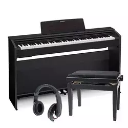 CASIO PRIVIA PX-870BK SET S  SLUŠALKAMI IN STOLOM