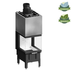Hitze TRINITY 54x54x53.G - model Q (črni šamot)