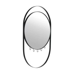 EGLO Ogledalo Mandor crno
