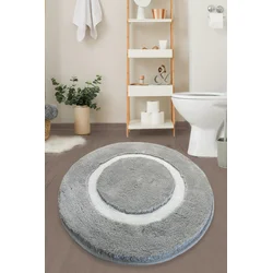 Lessentiel Maison Prostirka za kupatilo 90cm Siva
