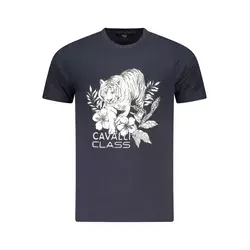 Cavalli Class Muška majica TXT60RJD060, Teget