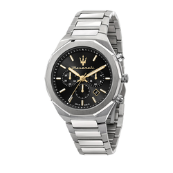 Maserati Analogna ura Stile, srebrna