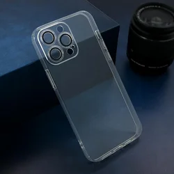 Maska za telefon ULTRA TANKI SILIKON za Iphone 15 Pro Max bela