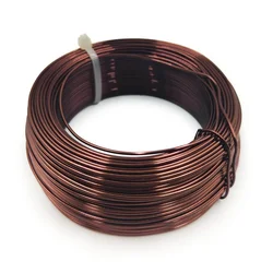 Cvetlična žica - majhen obroč - 1 mm x 50 m - rjava
