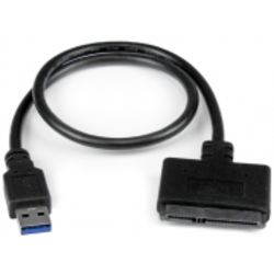 StarTech.com USB 3.0 to 2.5” SATA III Hard Drive Adapter Cable w/ UASP – SATA to USB 3.0 Converter for SSD / HDD