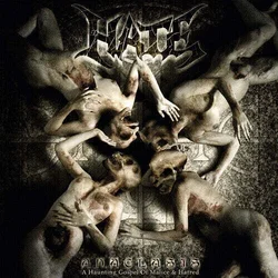 Hate - Anaclasis: A Haunting Gospel Of Malice & Hatred (Limited Edition) (Fire Marble Coloured) (LP)