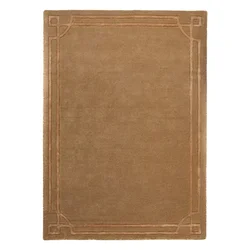 Rjava ročno tkana volnena preproga 160x230 cm Gatsby – Flair Rugs