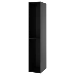 METOD Okvir visokog elementa, Crnosiva, 40x60x220 cm