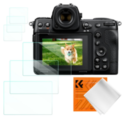 K&F Nikon Z9 Z8 Screen Protector*3pcs+Top screen protector*3pcs+Vacuum Cleaning Cloth*1