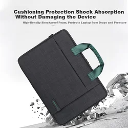 Brinch Torba za laptop, Crno-zelena